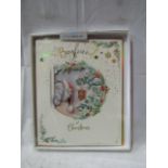 4 X Handmade Me-To_You Christmas Cards ( Boyfriend) Approx Size 24 X 20 CM New & Boxed