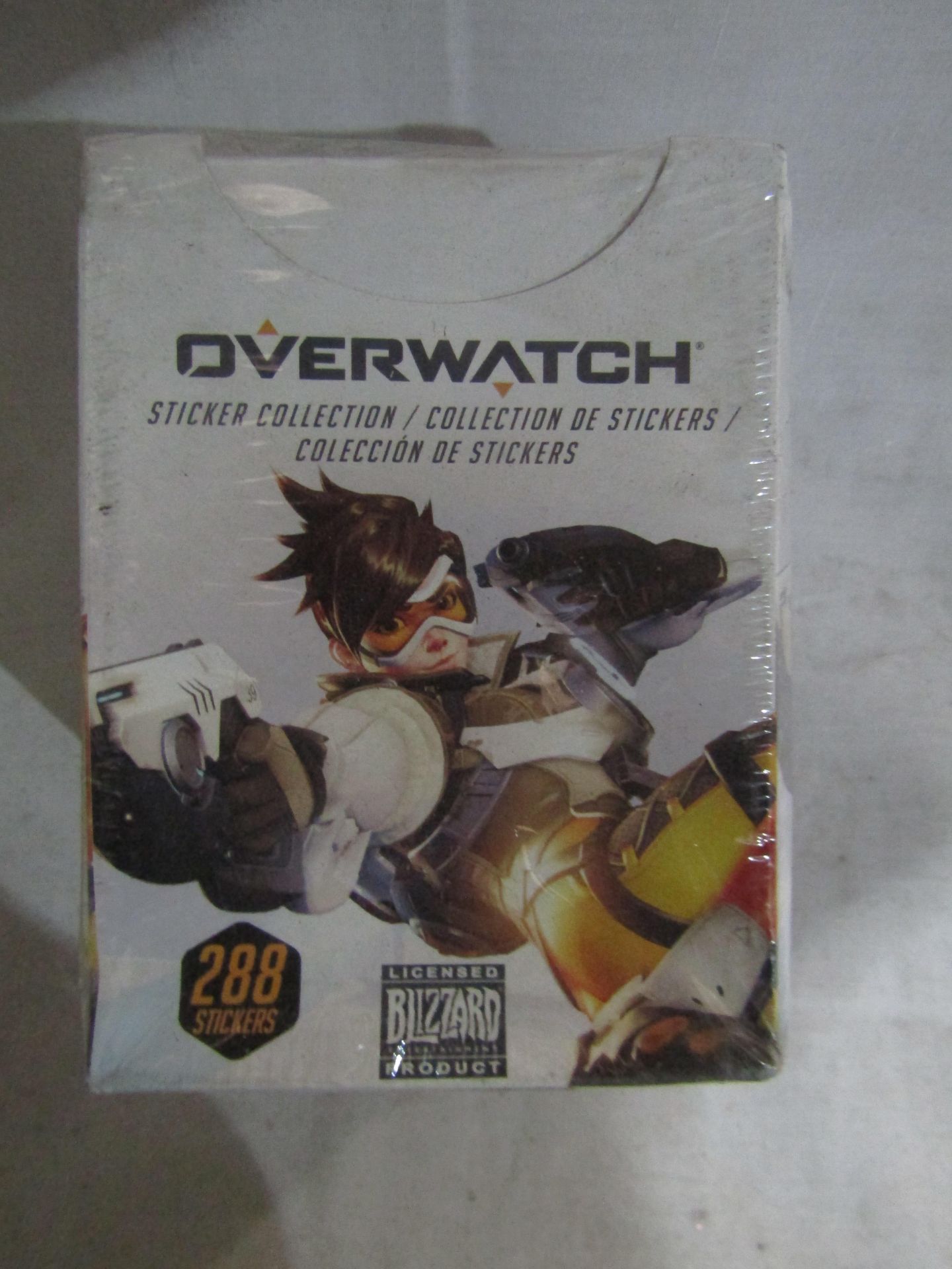 6 X Boxes of Approx 288 Overwatch Stickers Unchecked