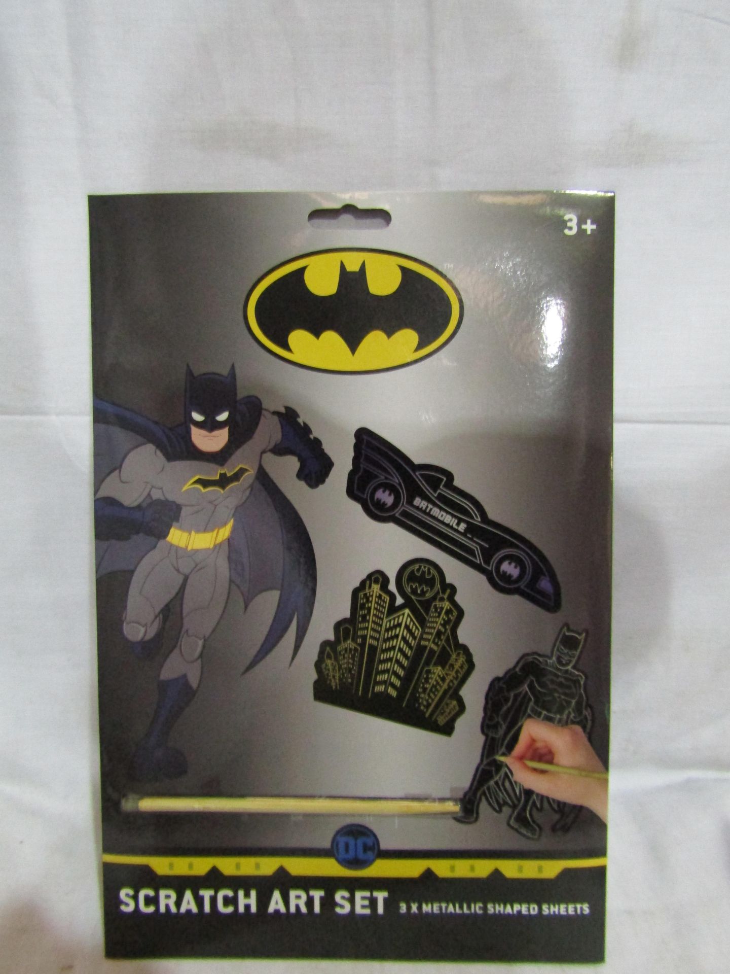 Box of Approx 24 Batman ScratchArt Sets New & Boxed