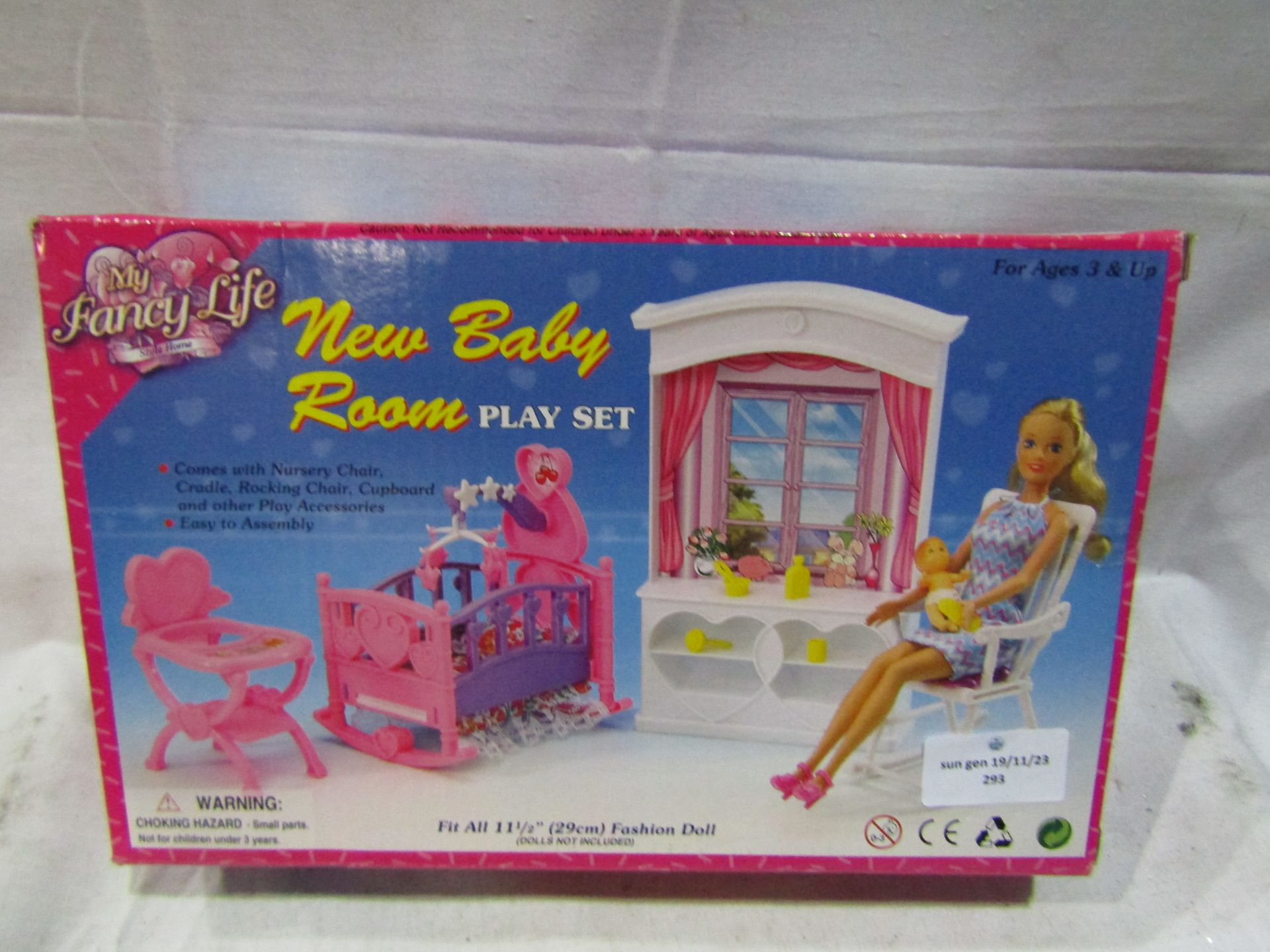 My Fancy Life New Baby Room Set Unchecked & Boxed