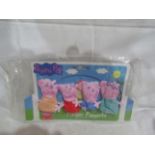 Box of 12 Peppa Pig Finger Puppets New & Boxed