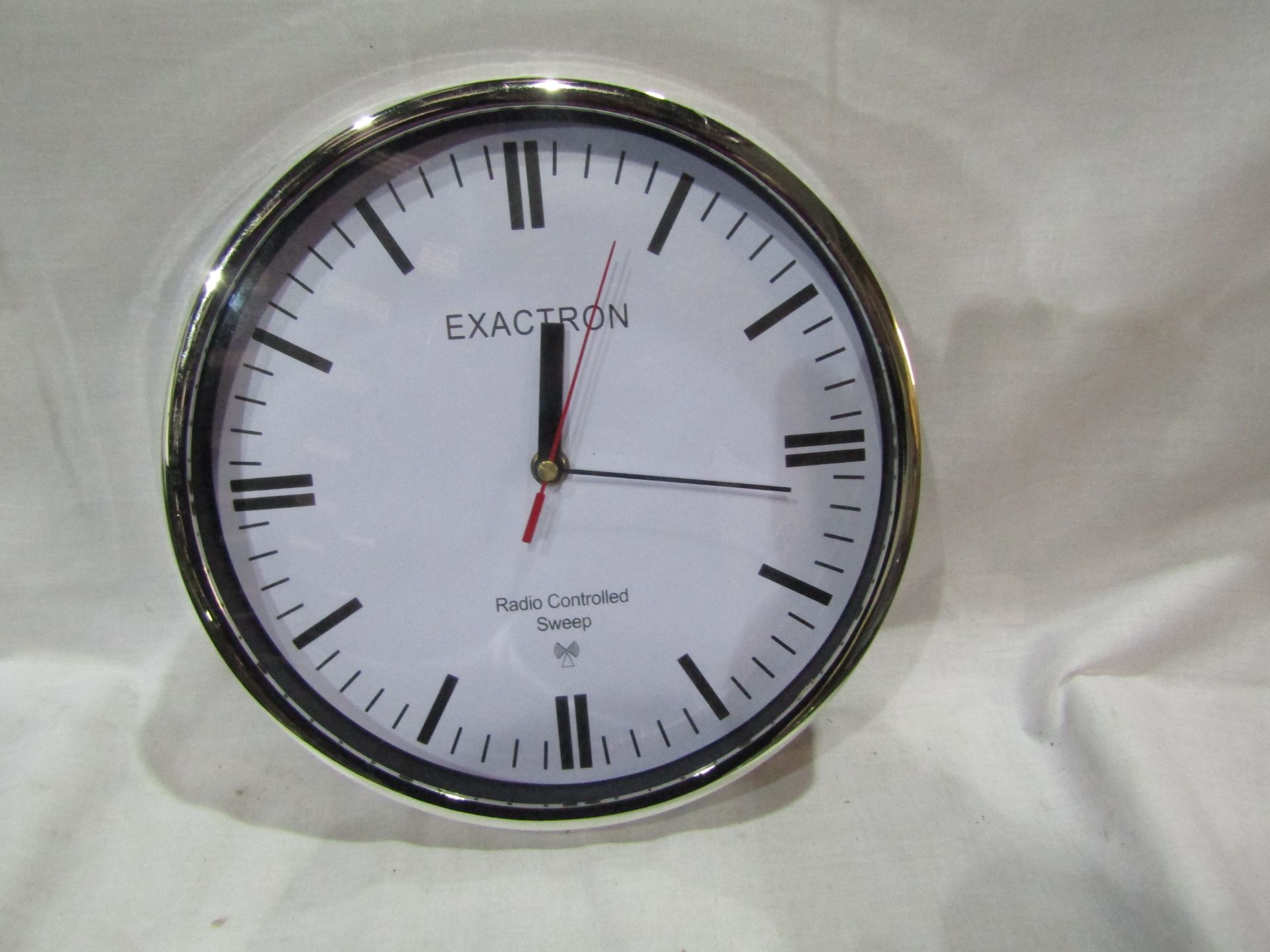 Exactron Sweep Wall Clock Tested Working Boxed