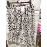 Mono AnimalWrap Midi Skirt Size 16 new & Packaged