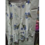 Multi-Floral Wrap over Midi Skirt Size 14 New & Packaged