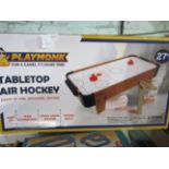 Playmonk - 27" Air Hockey Table - Boxed.