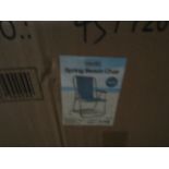 Asab - Blue Spring Beach Chair - Unchecked & Boxed.