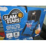 Slamstars - Door to Floor Basketball Hoop With Return Net - Unchecked & Boxed.