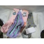 7 X Pairs of Ladies/Mens Socks Being Harry Potter & Friends Themed Approx Size 4-7 new