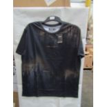 62X Burton Menswear Black Slim New York City Sky Line T Shirt Size L New & Packaged.
