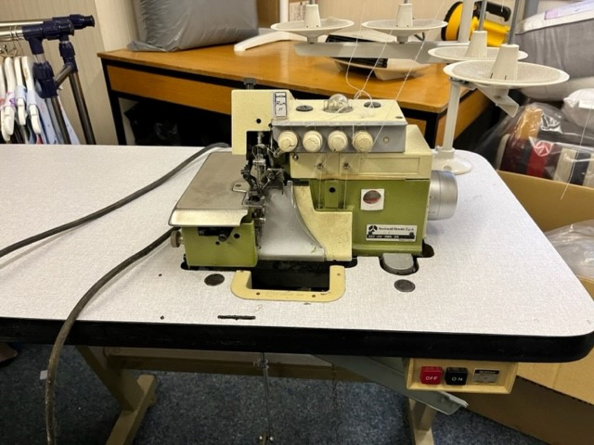 No VAT Rimoldi 4 thread overlocker -this has recently been serviced and runs really well for it’s