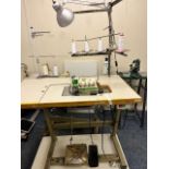 No VAT Juki 5 thread overlocker stitching machine, was working up until the recent closure of the