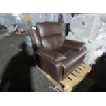 La Z Boy chair. Comes with remote but is untested