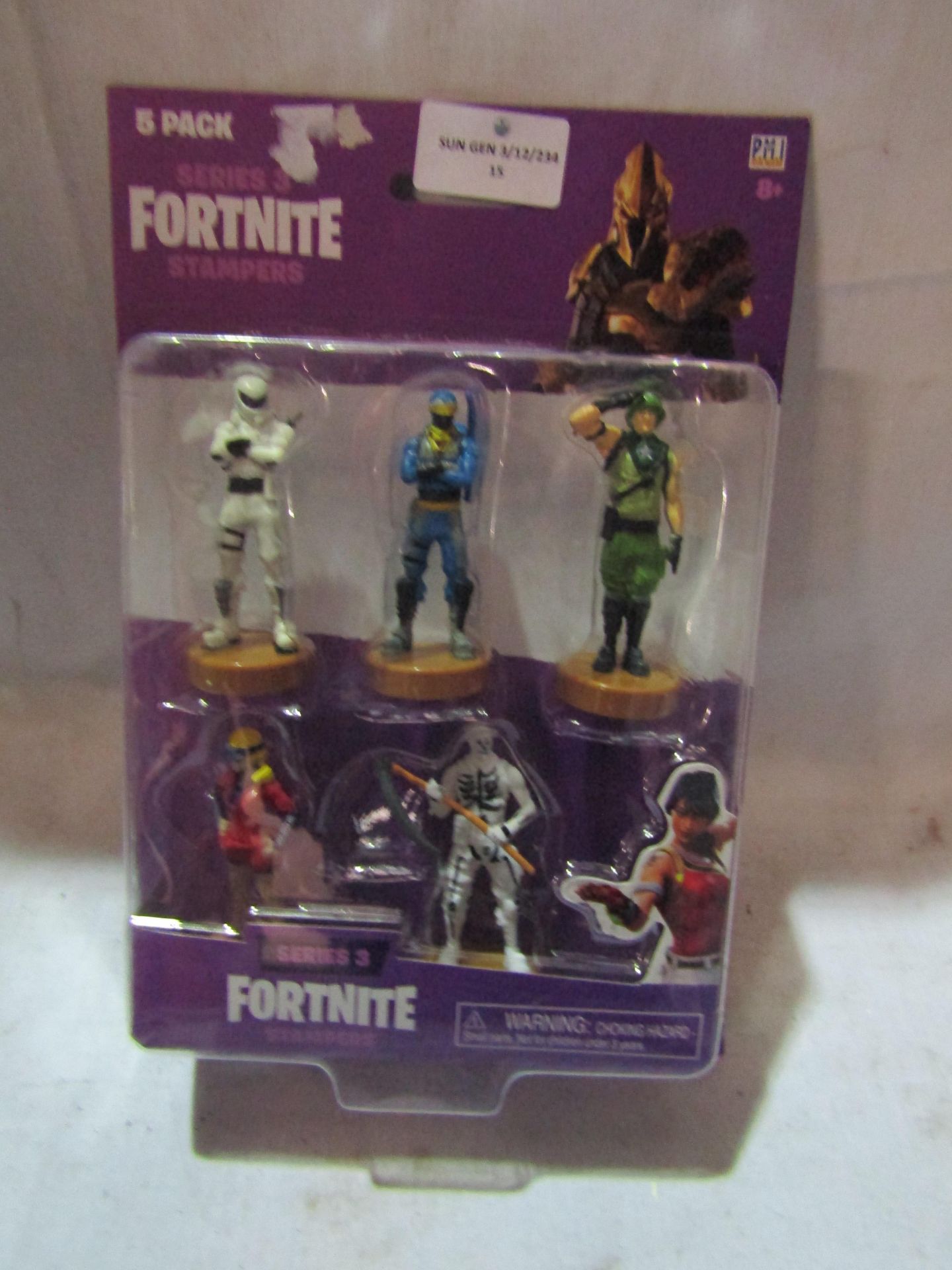 Fortnite - Season 3 5-Pc Stamper Set - New & Packaged.