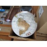 Globe Map of the World 13cm Diameter - New & Boxed.