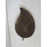 Decorative Leaf Plate W33 x D20 H2cm - New.