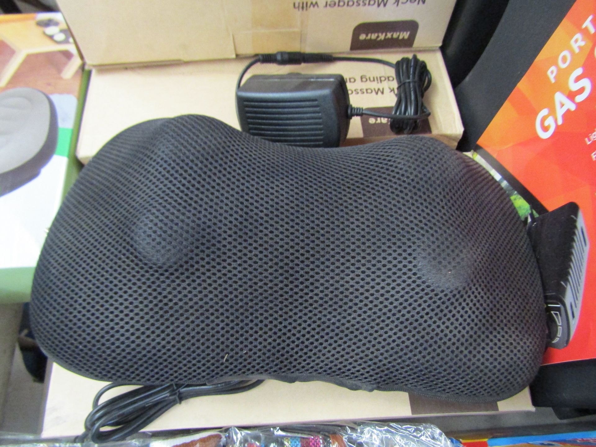 Max Kare - Neck Massager With Kneading & Heat - Ex Display, Good Condition.