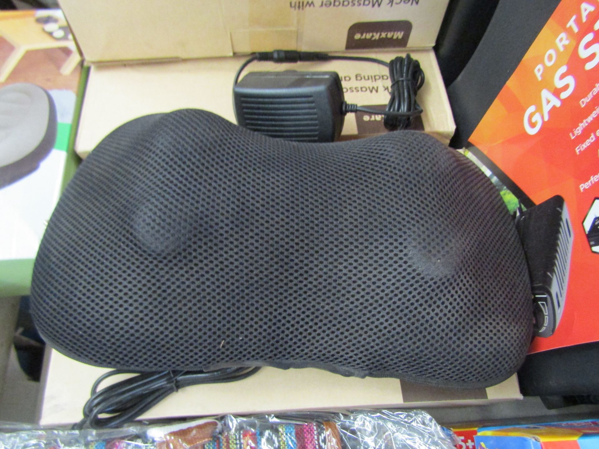 Max Kare - Neck Massager With Kneading & Heat - Ex Display, Good Condition.