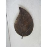 Decorative Leaf Plate W33 x D20 H2cm - New.