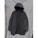 Michael Kors Black parka jacket, Size large, new, RRP ?395