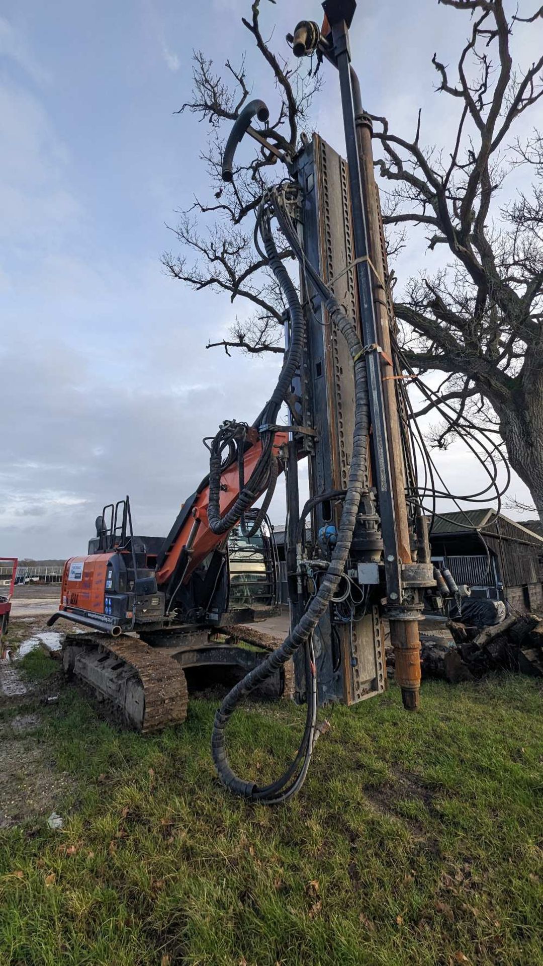 Geax EK75 Piling Rig with Hitachi ZX 160LC Base - Image 5 of 37