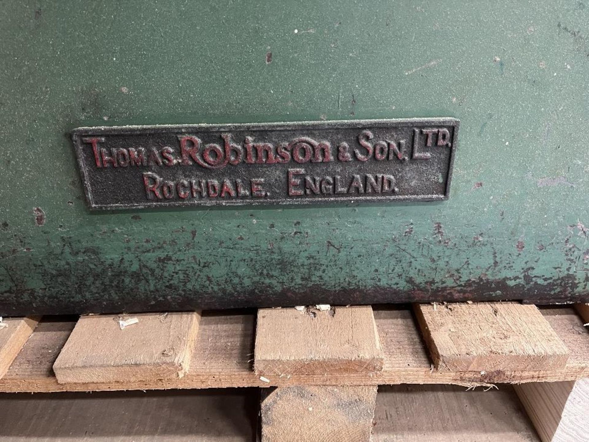 Thomas Robinson type EWT planer/thicknesser - Image 4 of 6