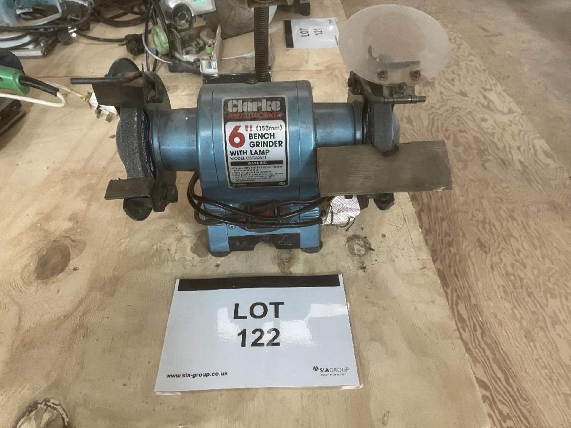 Clarke double end bench grinder