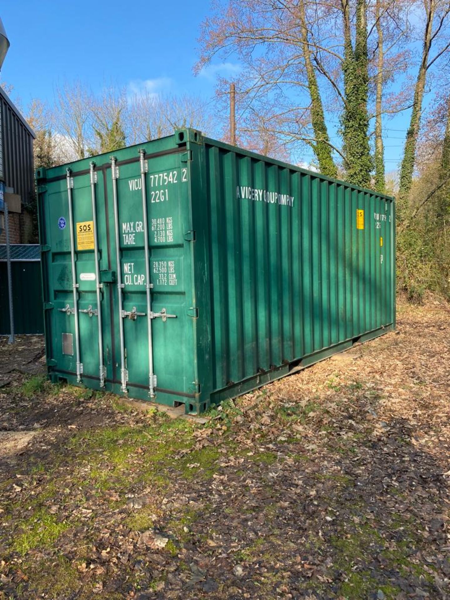 20ft Steel shipping container