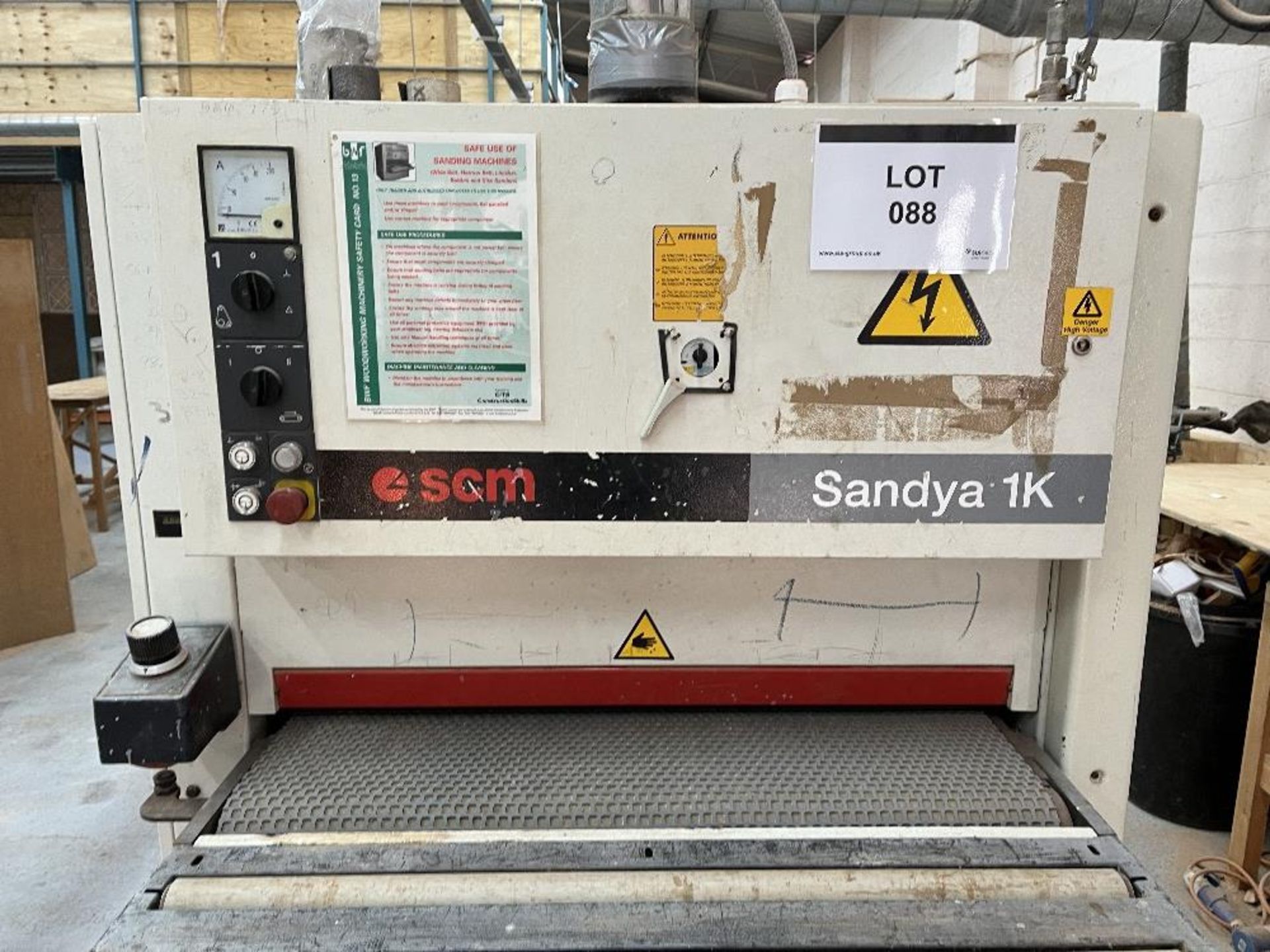 SCM Sandya UNO CS95 drum sander - Image 7 of 7