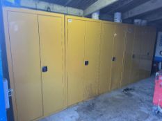 (5) Steel Cabinets