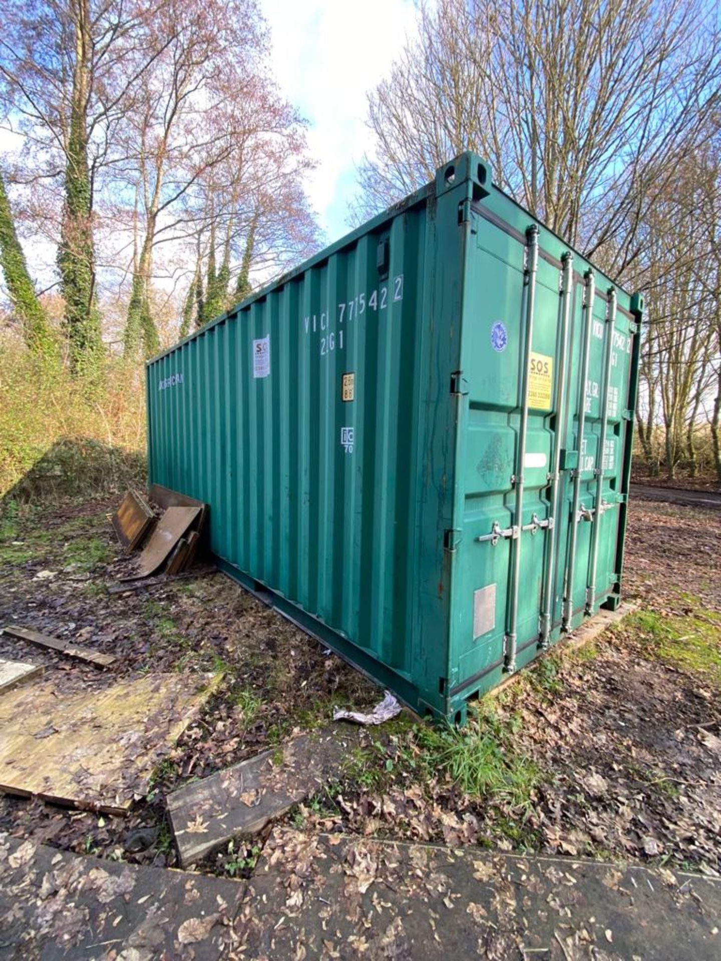 20ft Steel shipping container - Bild 3 aus 4