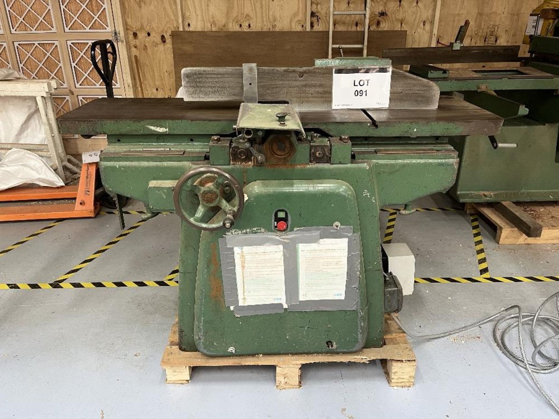 Thomas Robinson type EWT planer/thicknesser