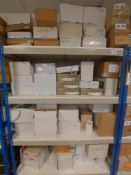Bay of Boltless Shelving & Contents