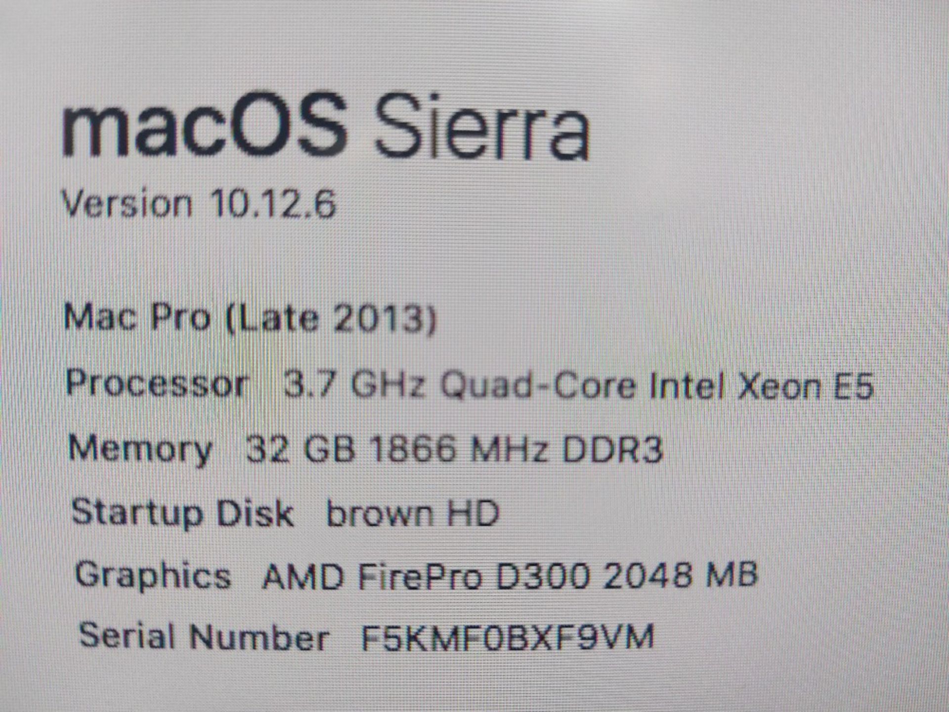 Apple Mac Pro Quad Core 3.7 (Late 2013)