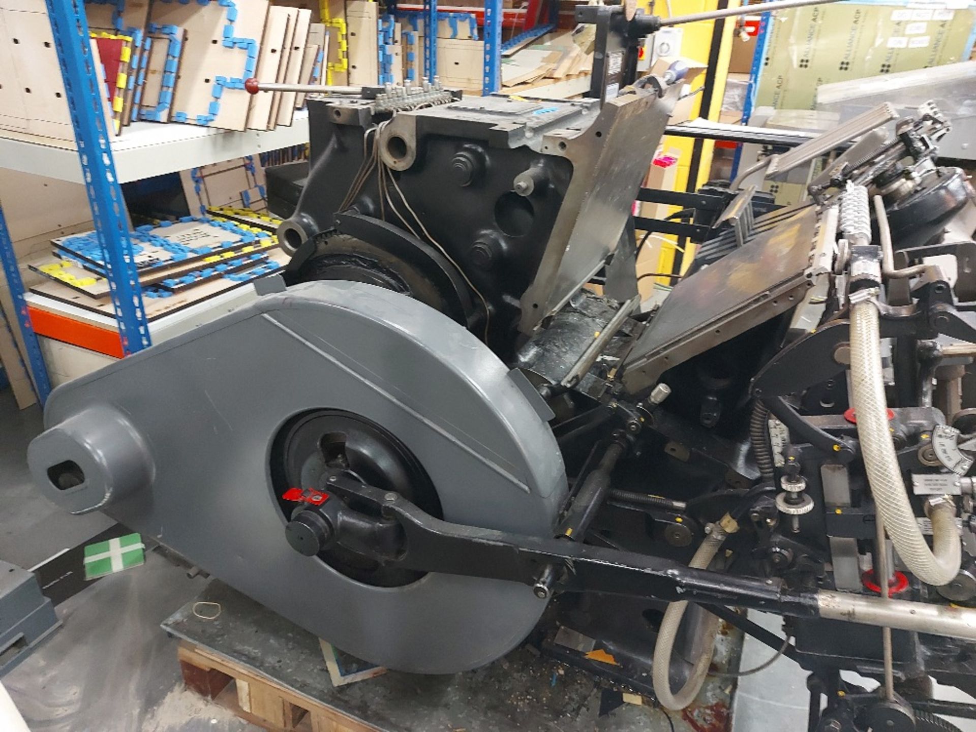 Heidelberg 13in x 18in Converted Cutting & Creasing Platen - Image 5 of 9