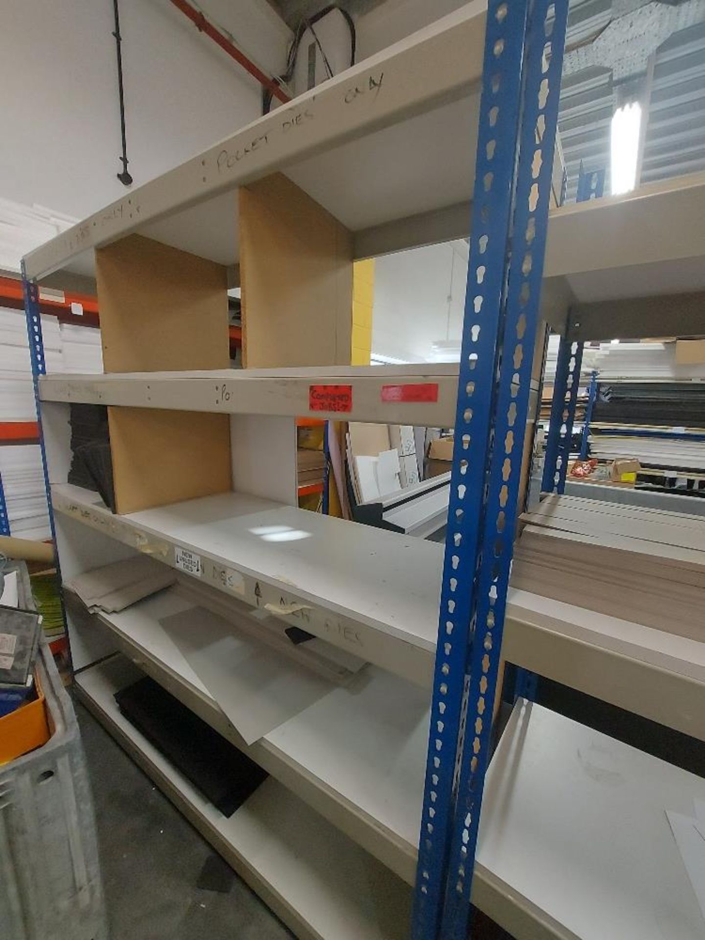 (4) Bays of Boltless Shelving - Image 2 of 4