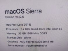 Apple Mac Pro Quad Core 3.7 (Late 2013)