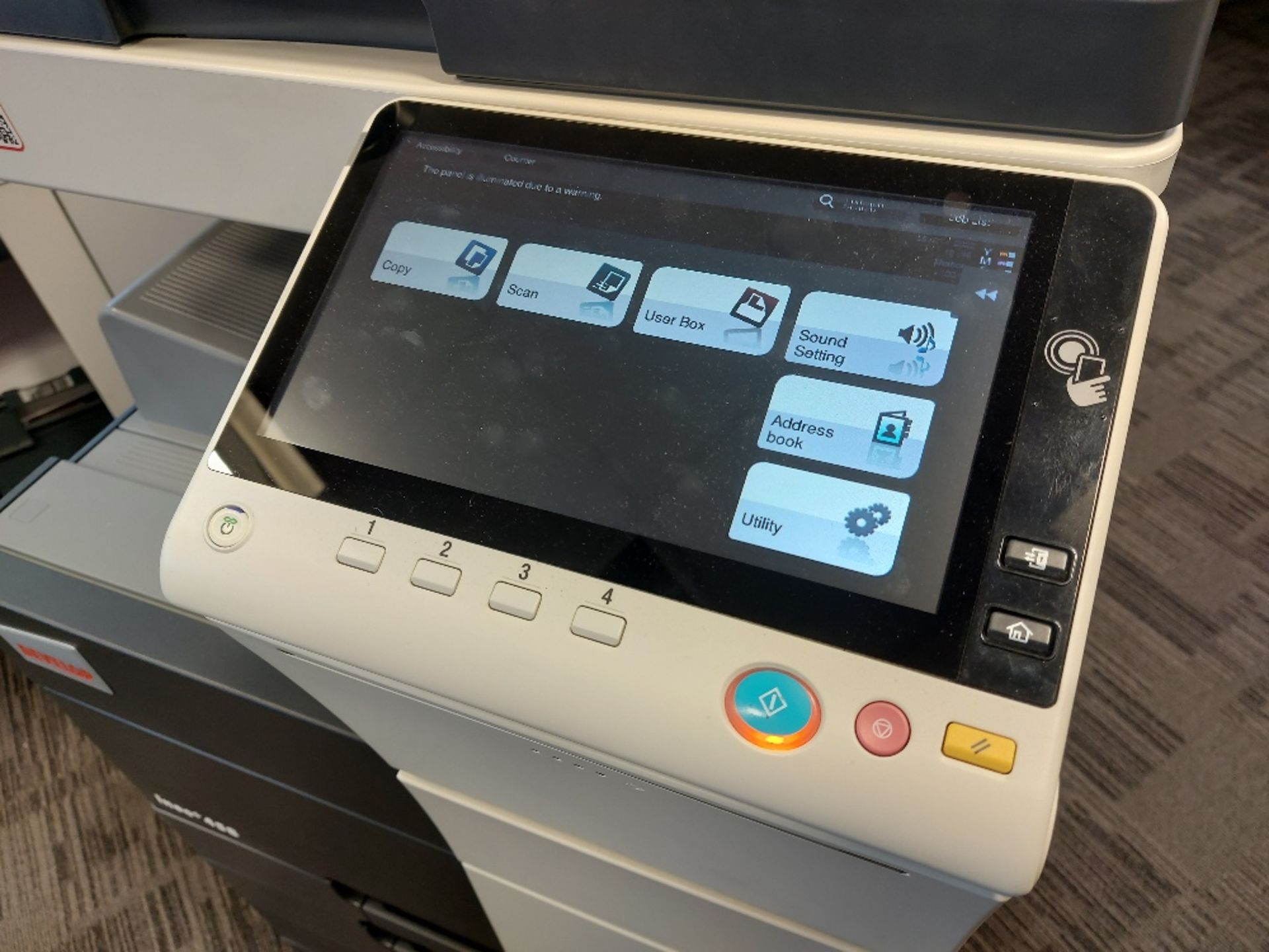 Develop Ineo+ 458 Multi Function Printer - Image 5 of 8