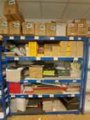 Bay of Boltless Shelving & Contents