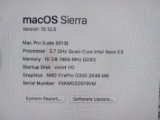 Apple Mac Pro Quad Core 3.7 (Late 2013)