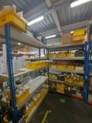 (2) Bays of Boltless Shelving & Contents to Include: