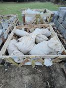 (2) Crates of sand bags
