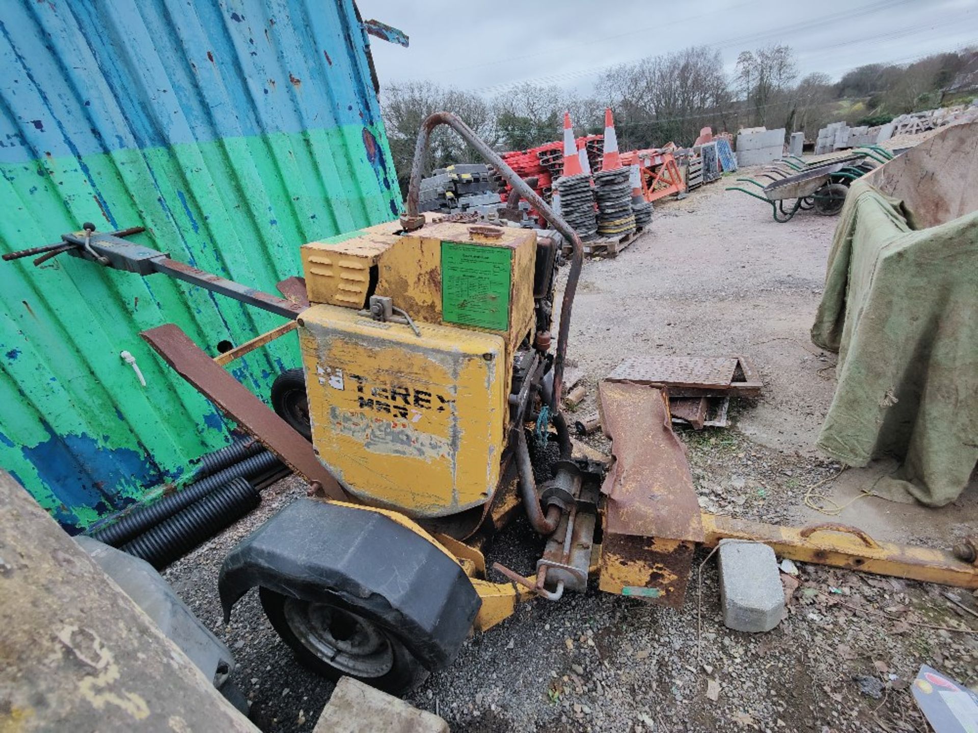 (2006) Terex Benford MBR71HE single drum pedestrian roller - Image 5 of 6