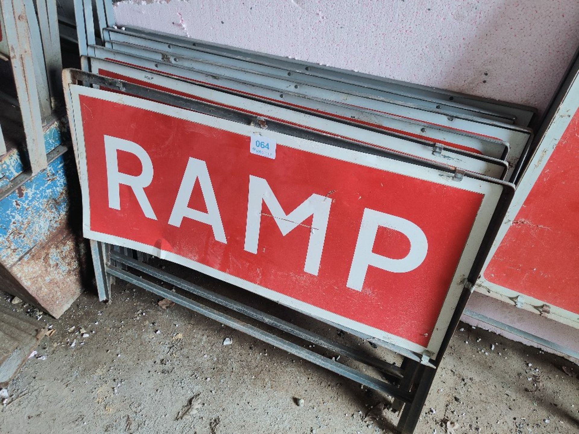 (6) Ramp traffic signs - Image 2 of 2