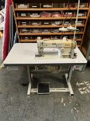 Brother Edexra F-40 Industrial Sewing Machine with Sewing Table