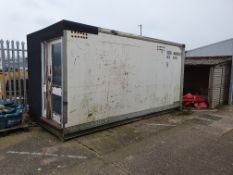 20' Steel Shipping Container & Contents