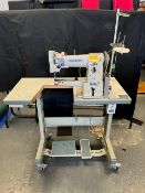 Willcox & Gibbs S335B Walking Foot Industrial Sewing Machine with Sewing Table
