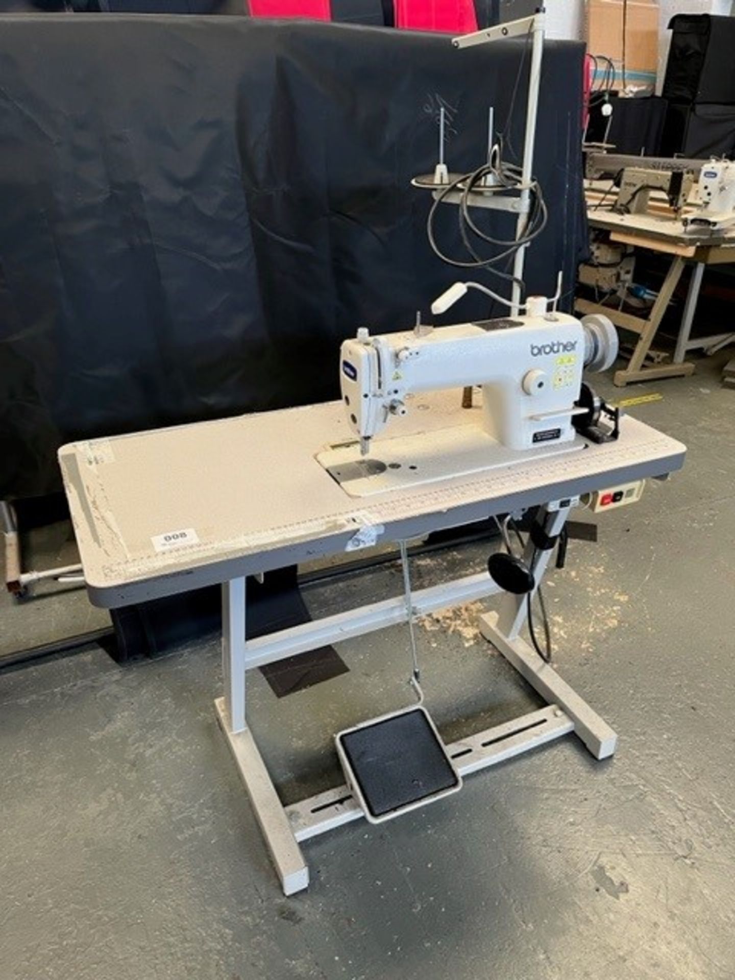 Brother S-1000A-3 Industrial Lockstitch Sewing Machine with Sewing Table - Image 2 of 7