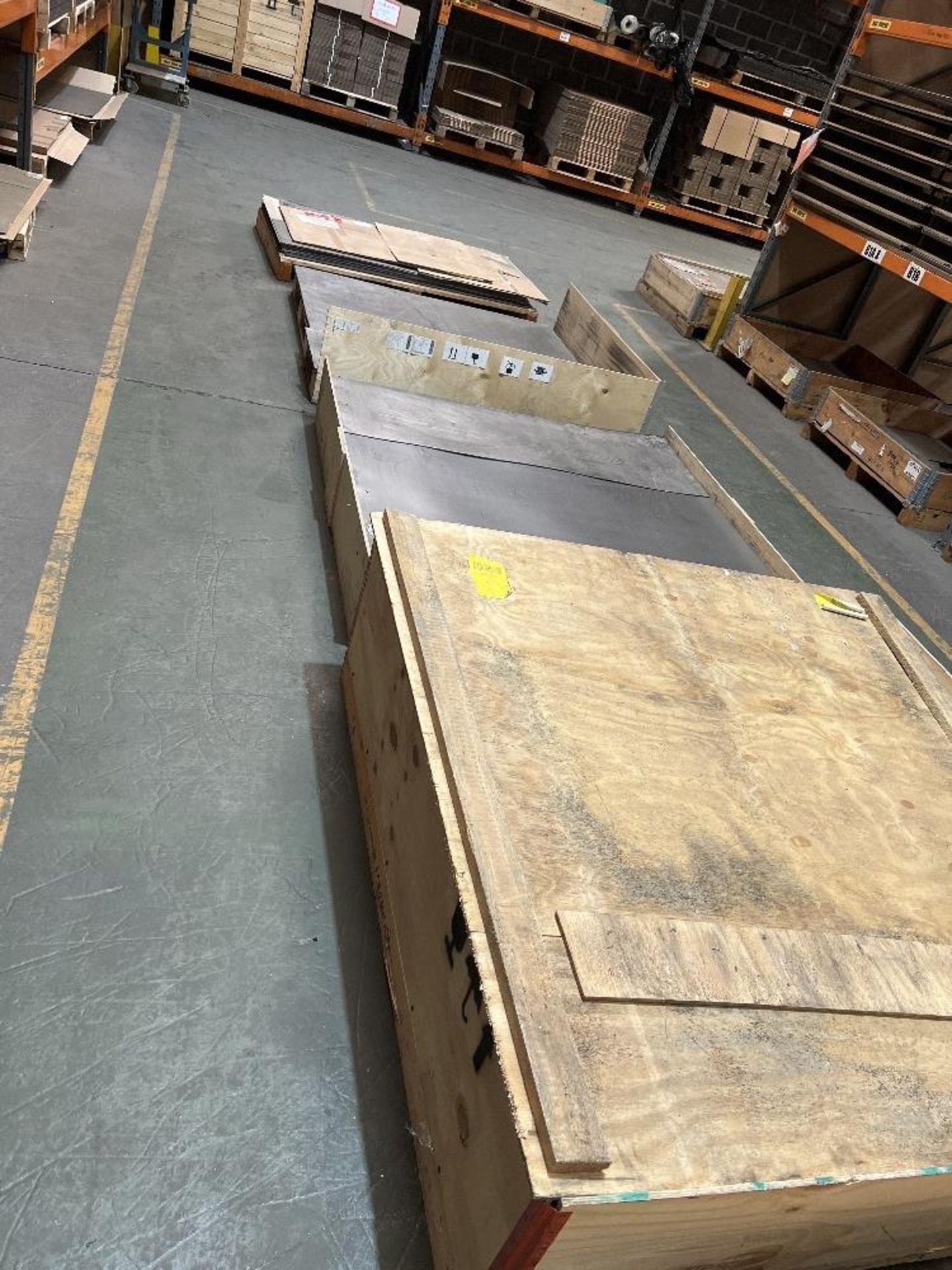 Quantity of (4) pallets stainless steel tanged material - Bild 3 aus 3