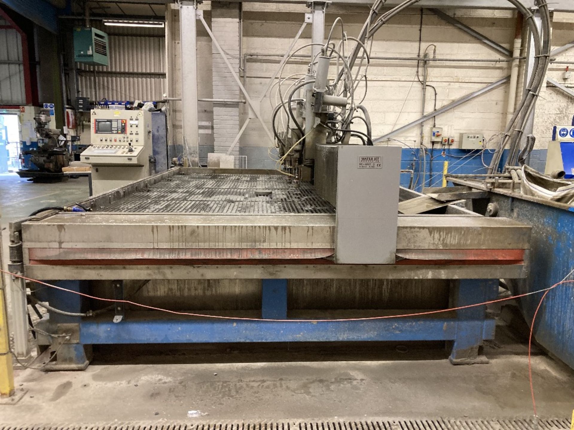 Waterjet Sweden NC-4000Q 4200mm x 2400mm twin axis four head micro abrasion waterjet cutting system - Image 3 of 13