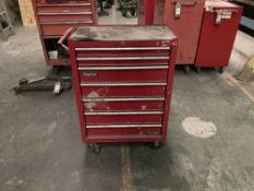 Clarke steel mobile 7-draw tool chest